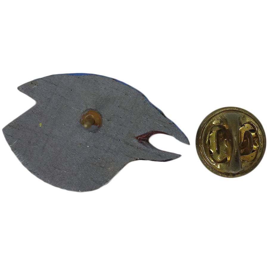 アオカケス ピンズ 鳥 留め具付き