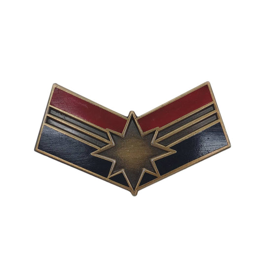 Captain Marvel Emblem ピンズ Mo Pins