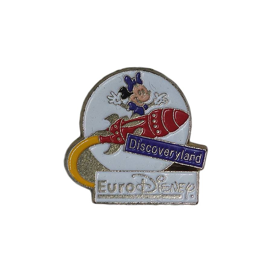 Euro Disney ミニーマウス ピンズ ESSO ユーロディズニー 留め具付き