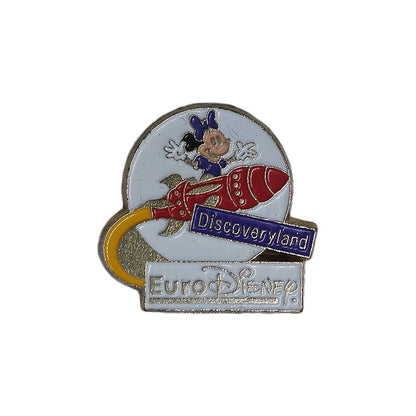 Euro Disney ミニーマウス ピンズ ESSO ユーロディズニー 留め具付き