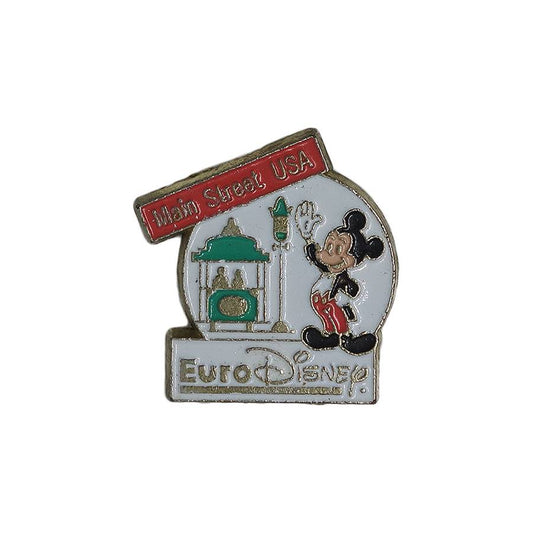 Euro Disney ミッキーマウス ピンズ ESSO ユーロディズニー 留め具付き