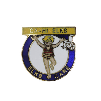 CA-HI エルクス ピンズ ELKS CARE 留め具付き