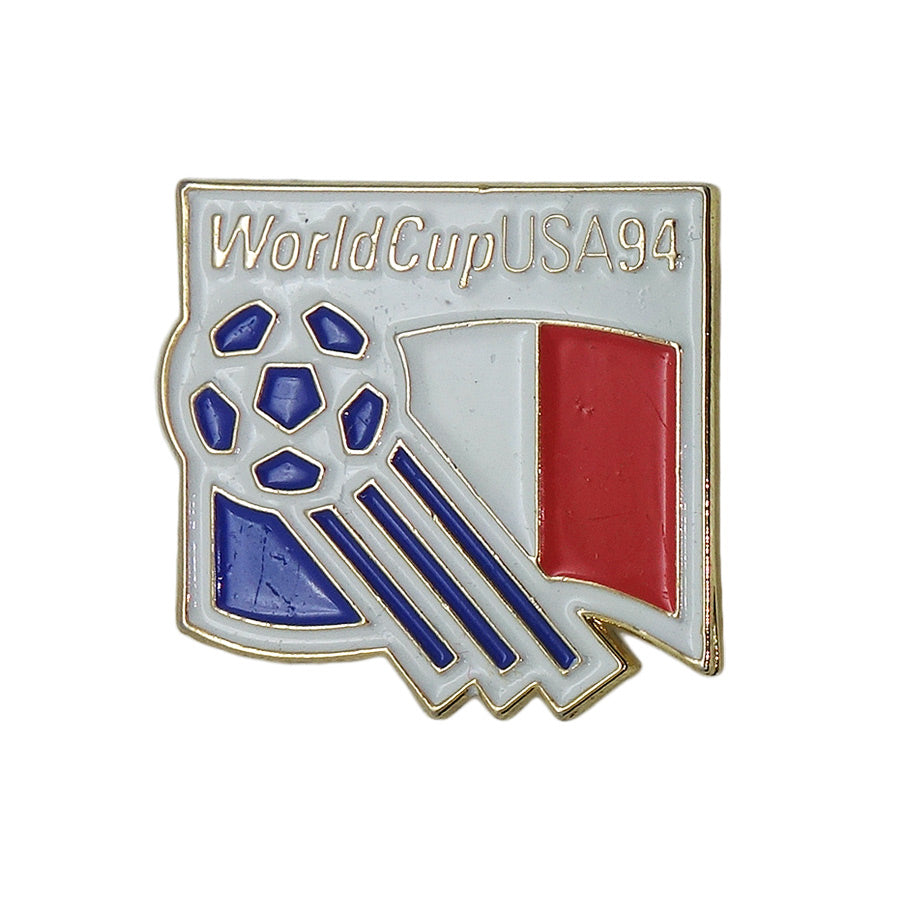 1994年 FIFA ワールドカップ アメリカ大会 ピンズ サッカー フランス国旗 留め具付き