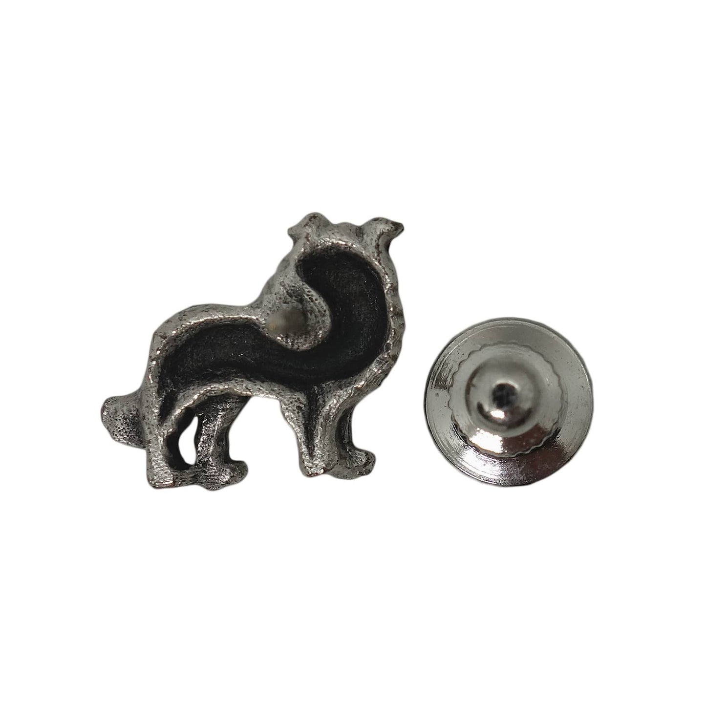 犬 ピンズ 動物 留め具付き