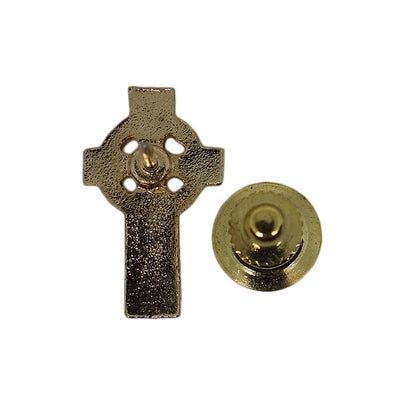 ケルト十字 ピンズ クロス 留め具付き