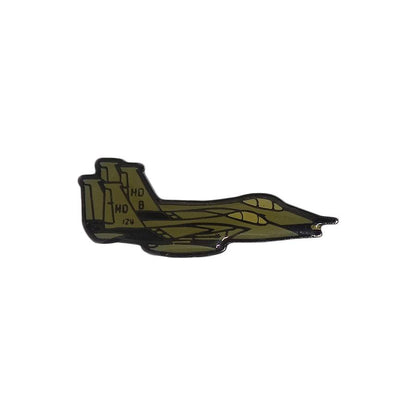 戦闘機 ピンズ 飛行機 留め具付き