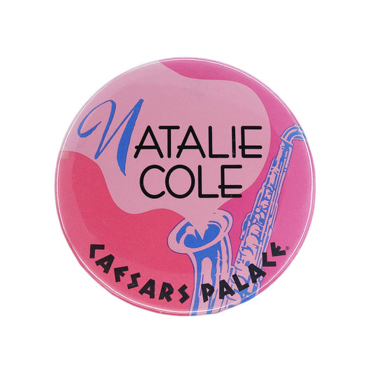 NATALIE COLE ナタリー・コール 缶バッジ CAESARS PALACE