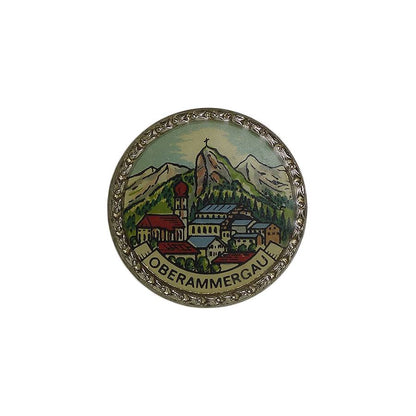 OBERAMMERGAU チロルブローチ ドイツ オーバーアマガウ