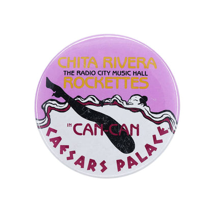 Chita Rivera and the Rockettes in Can-Can 缶バッジ