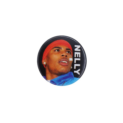 NELLY ネリー 缶バッジ バッチ ラッパー
