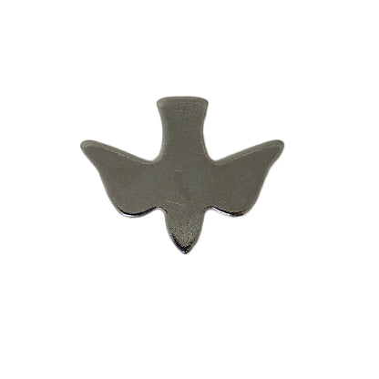 鳥 ピンズ 留め具付き