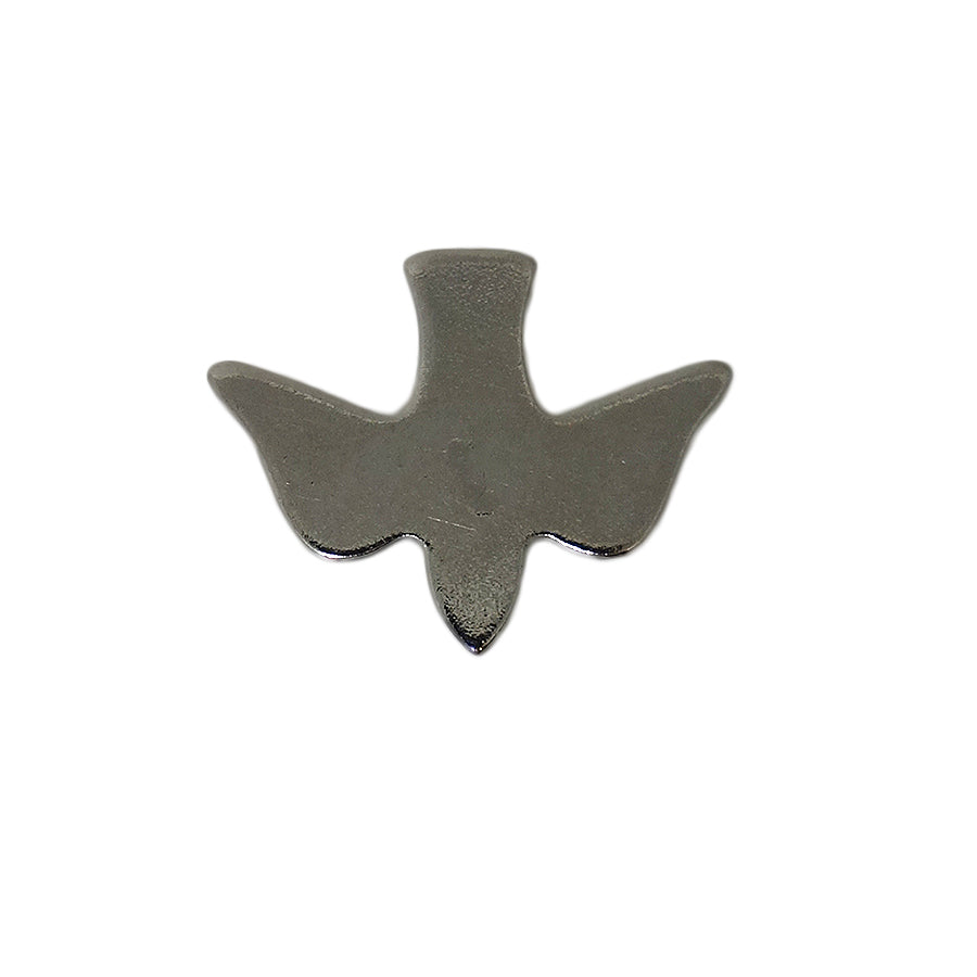 鳥 ピンズ 留め具付き