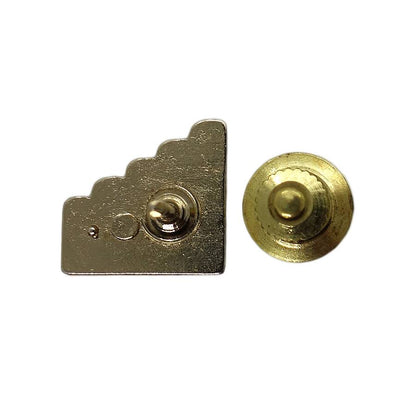 ピンズ 留め具付き