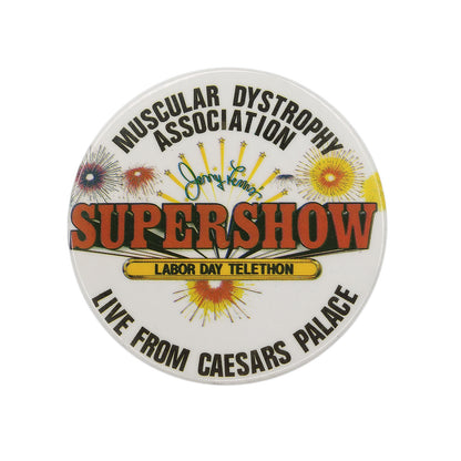 JERRY LEWIS LABOR DAY TELETHON 缶バッジ CAESARS PALACE