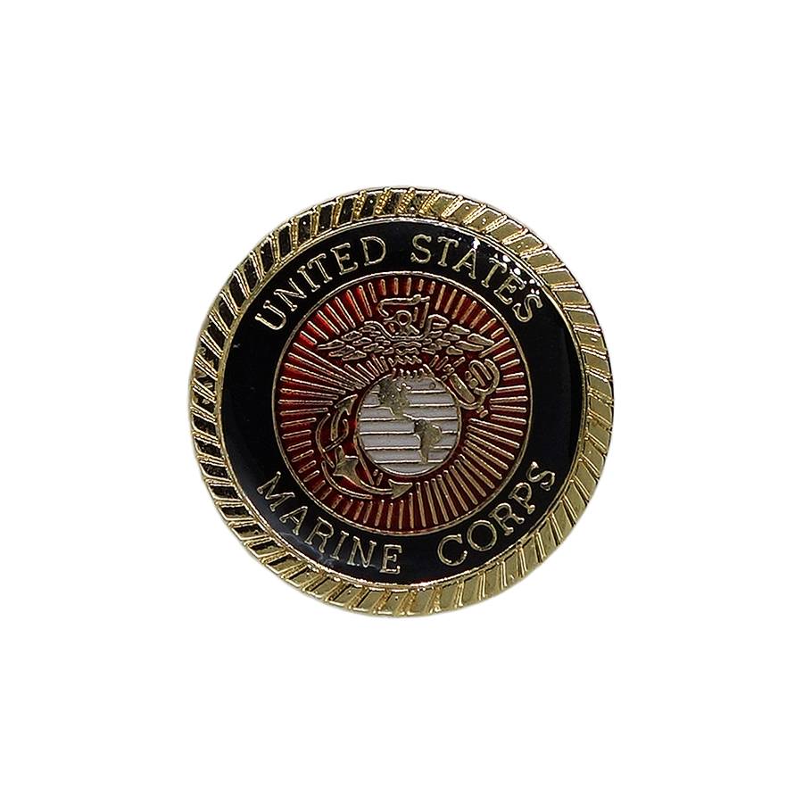 USMC ピンズ アメリカ海兵隊 ミリタリー 留め具付き