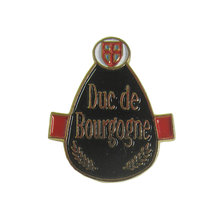 ピンズ Duc de Bourgogne 留め具付き ピンバッジ レトロ