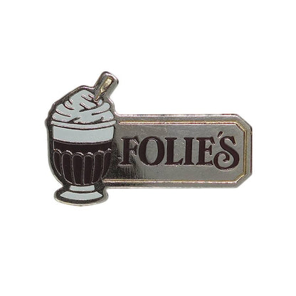 DANONE FOLIE'S ヨーグルト ピンズ 留め具付き