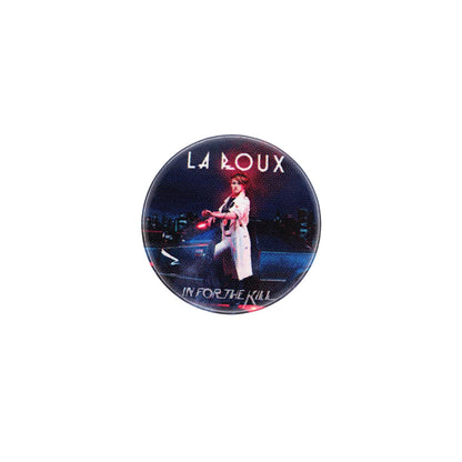 La Roux エレクトロ・ポップデュオ 缶バッチ バッジ　ラ・ルー