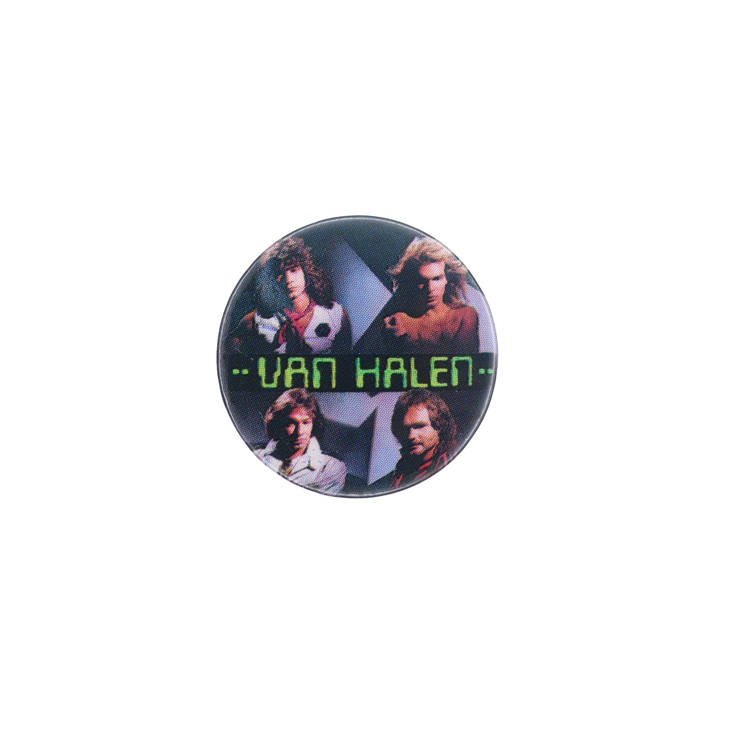 Van Halen ヴァン・ヘイレン 缶バッジ バッチ ハードロックバンド ENGLAND製