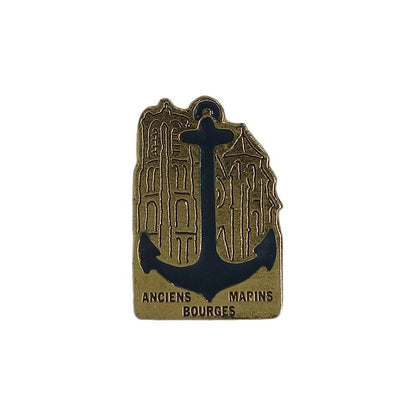 ANCIENS MARINS BOURGES ピンズ 錨 アンカー 留め具付き
