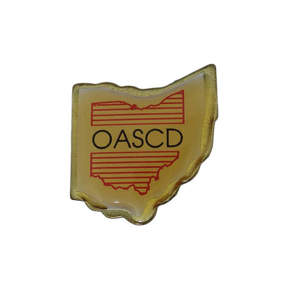 OASCD ビンテージ ピンズ 留め具付き