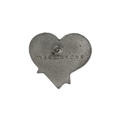 星条旗柄 ハート イエローリボン ピンズ 留め具付き