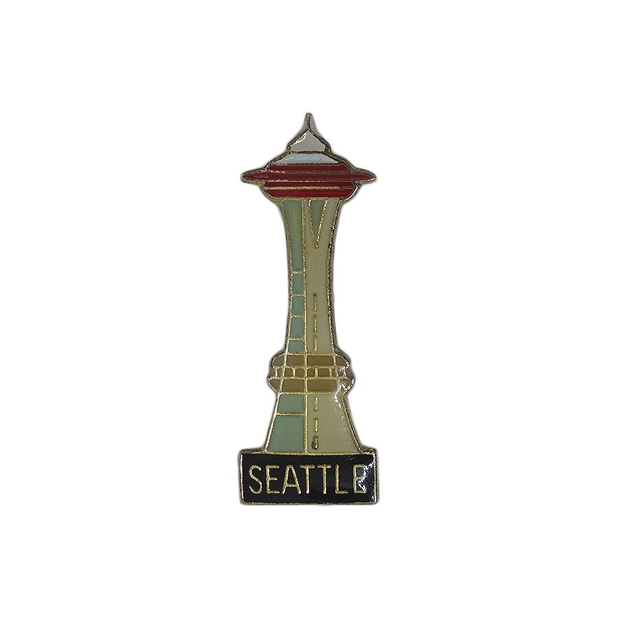 SEATTLE スペース・ニードル ピンズ シアトル 留め具付き