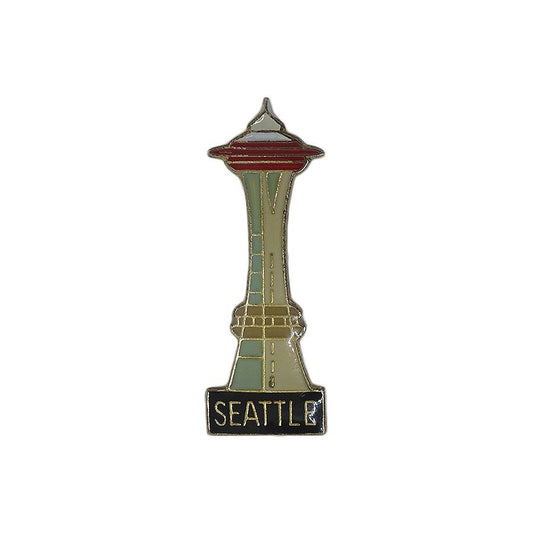 SEATTLE スペース・ニードル ピンズ シアトル 留め具付き