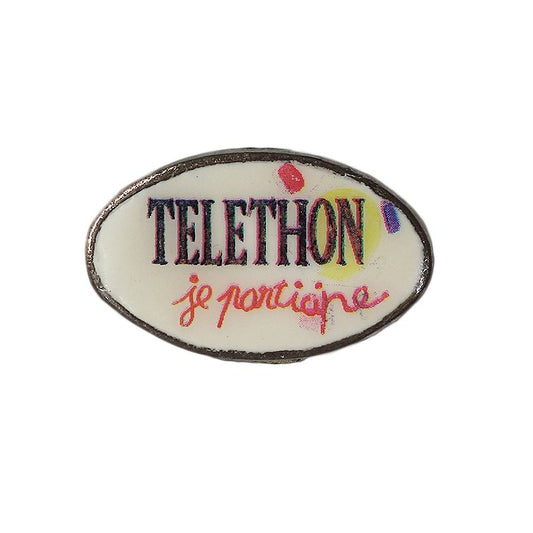 TELETHON ピンズ 留め具付き
