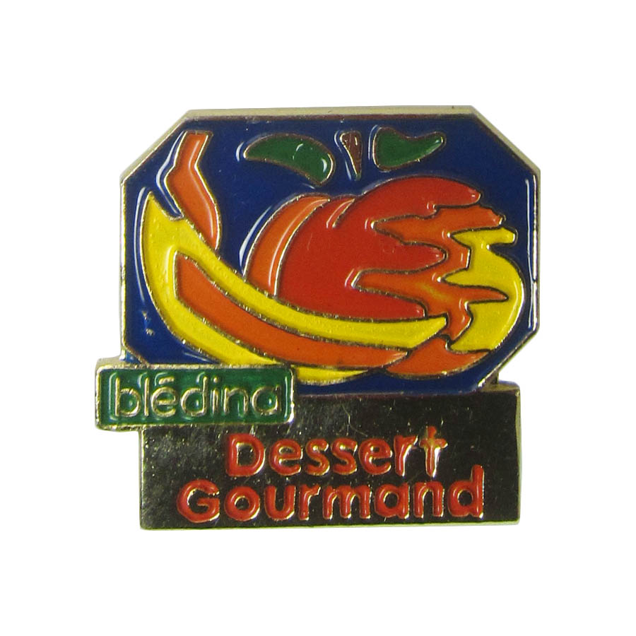 ピンズ bledina ベビーフード フルーツ ピンバッジ レトロ