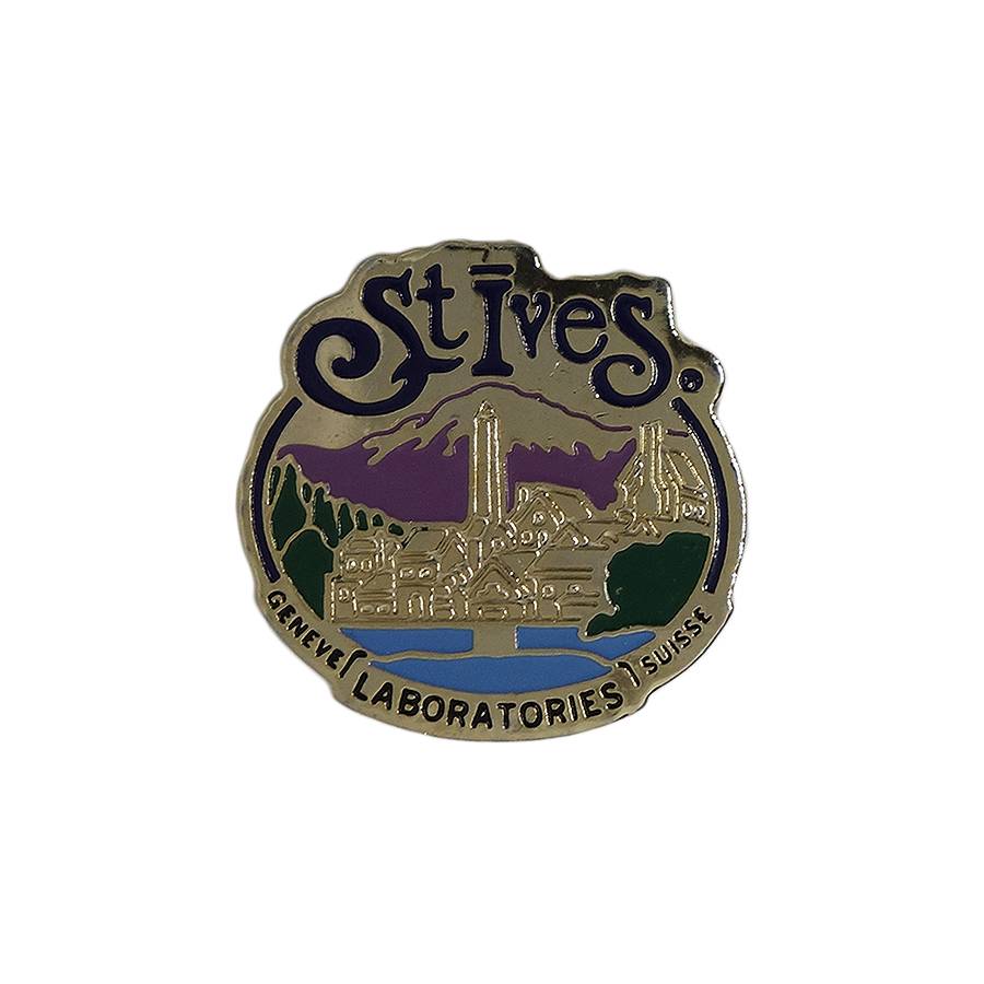 St.Ives Laboratories ナチュラルコスメ ピンズ 留め具付き