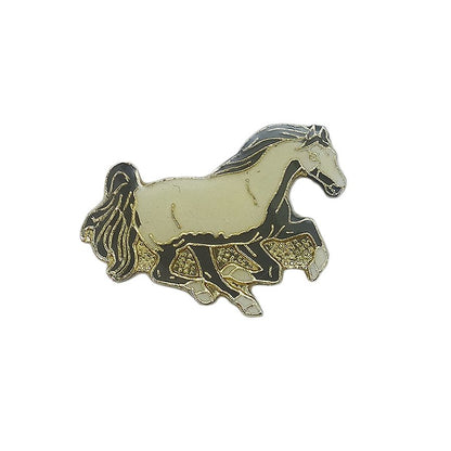 馬 ピンズ 留め具付き