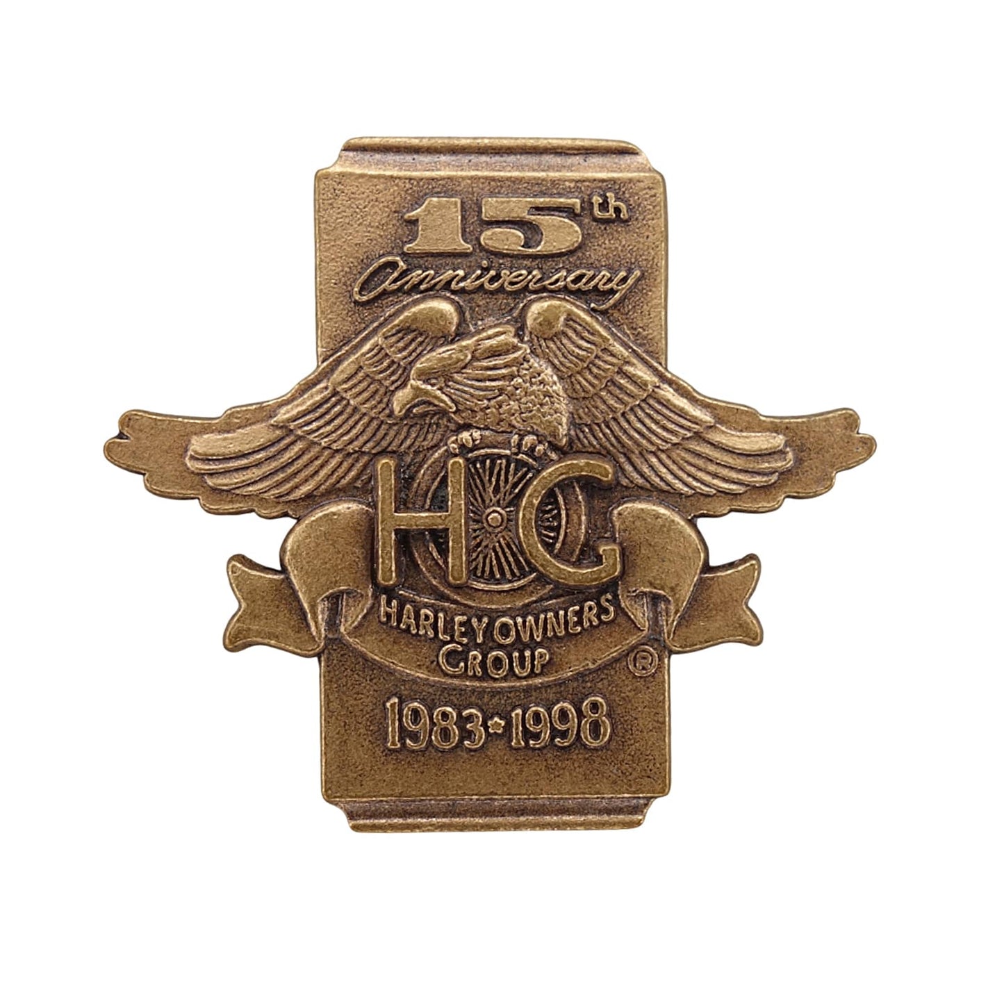 HARLEY OWNERS GROUP バイカー ピンズ H.O.G. ハーレーダビッドソン