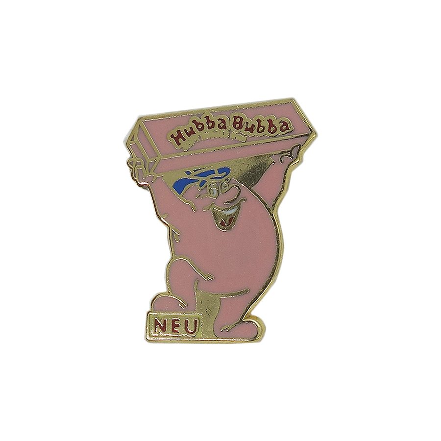Hubba Bubba ガム ピンズ 留め具付き キャラクター