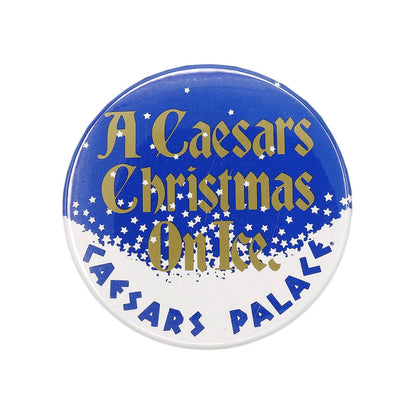 A Caesars Christmas On Ice 缶バッジ CAESARS PALACE