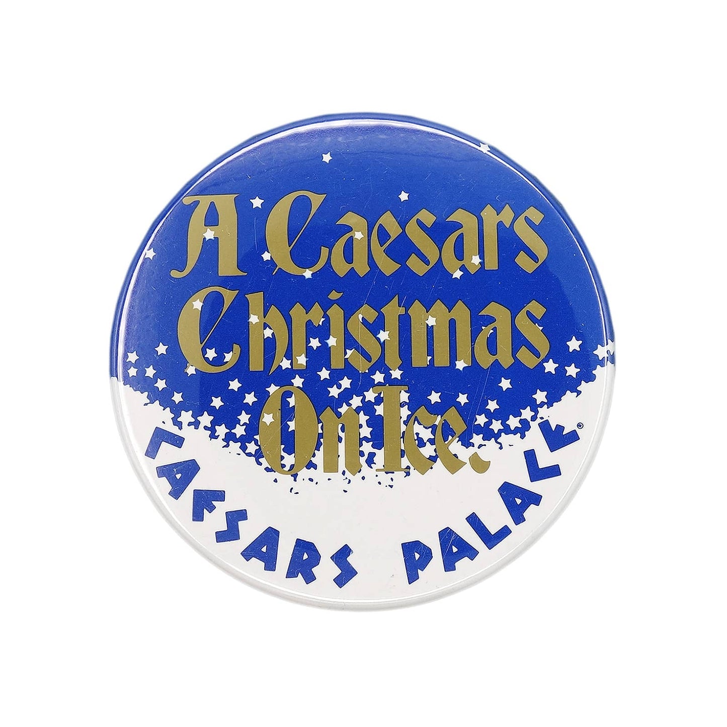 A Caesars Christmas On Ice 缶バッジ CAESARS PALACE