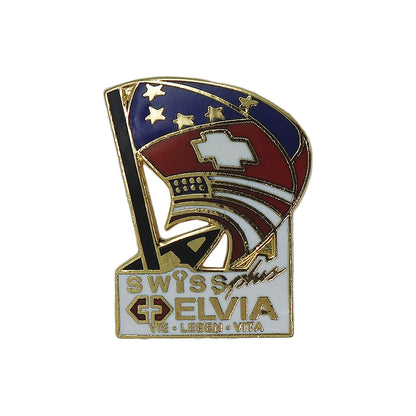ELVIA スイス 保険会社 ピンズ