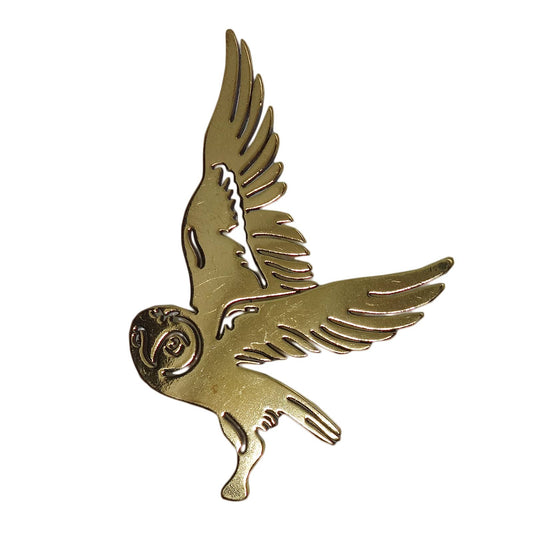 フクロウ ピンズ 梟 鳥 留め具付き