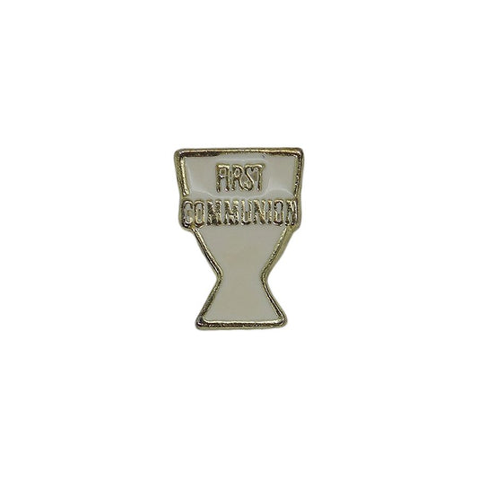 FIRST COMMUNION ピンズ カトリック 留め具付き