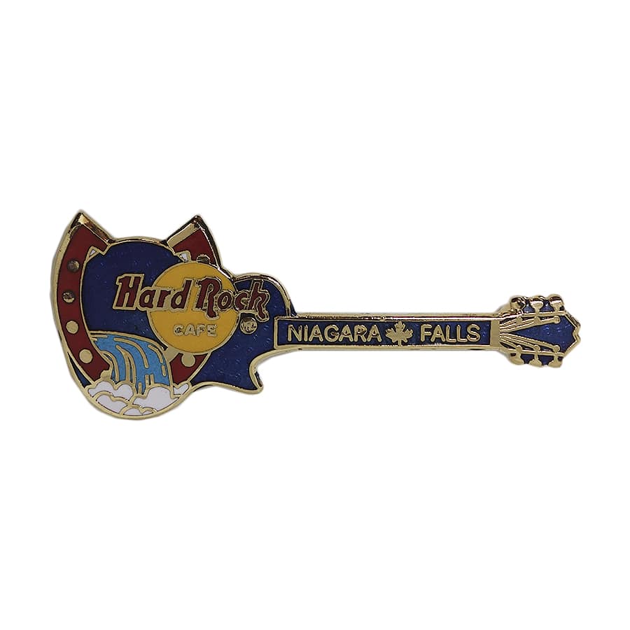 Hard Rock CAFE ギター ブローチ ハードロックカフェ NIAGARA FALLS