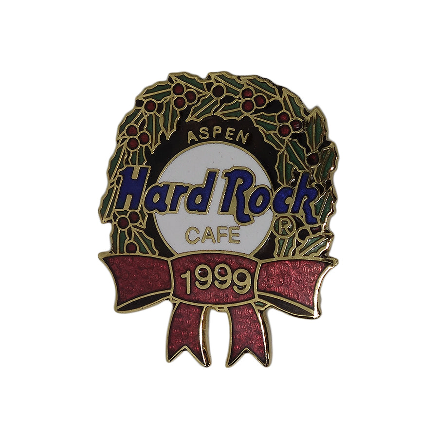 Hard Rock CAFE リース リボン ブローチ ハードロックカフェ ASPEN