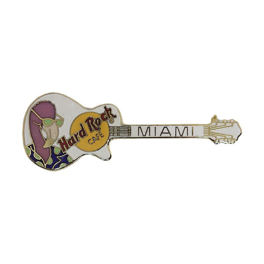 Hard Rock CAFE ギター ブローチ ハードロックカフェ MIAMI フラミンゴ