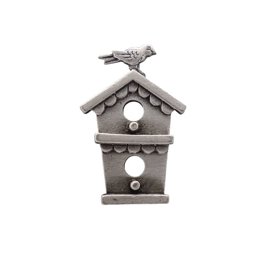 JJ 鳥の巣箱 ピンズ 鳥小屋 JONETTE JEWELRY