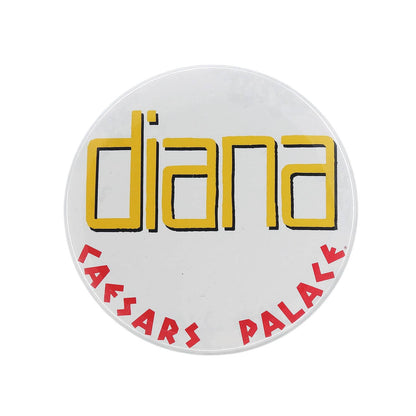 Diana Ross ダイアナ・ロス 缶バッジ 歌手 CAESARS PALACE