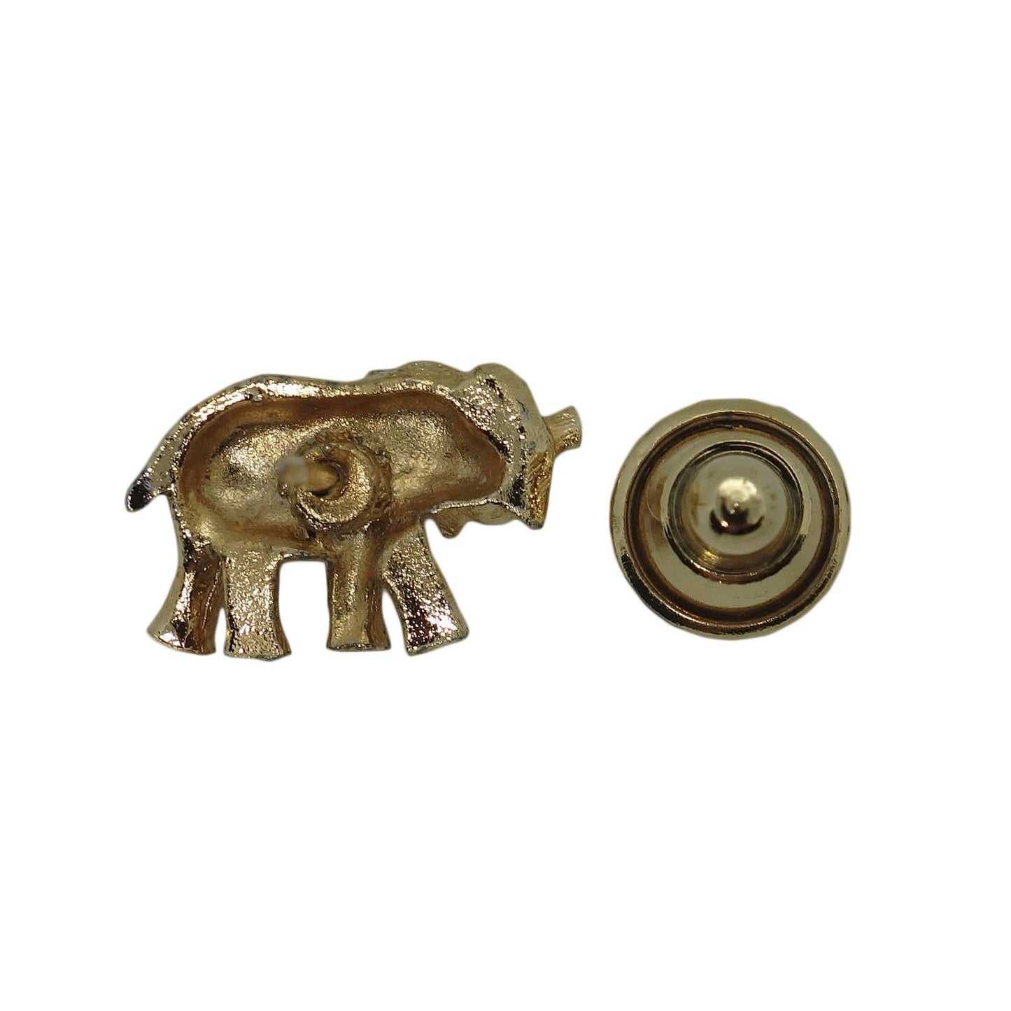 象 ピンズ 動物 留め具付き