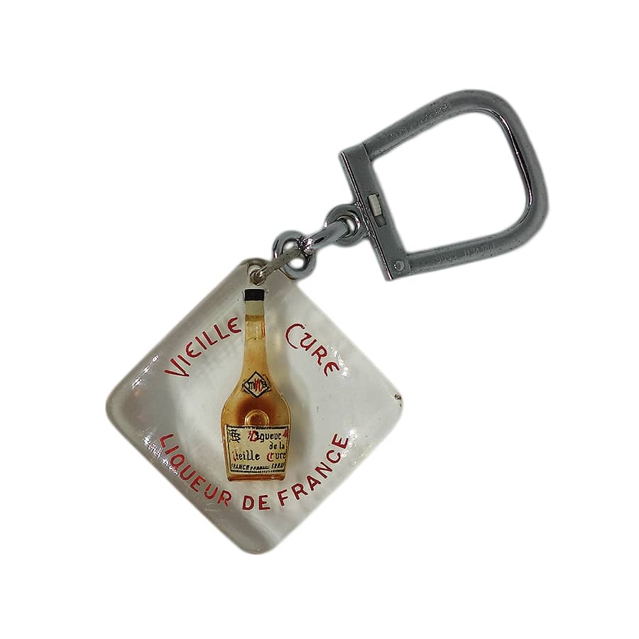 Bourbon キーホルダー ビンテージ VIEILLE CURE リキュール 酒のボトル