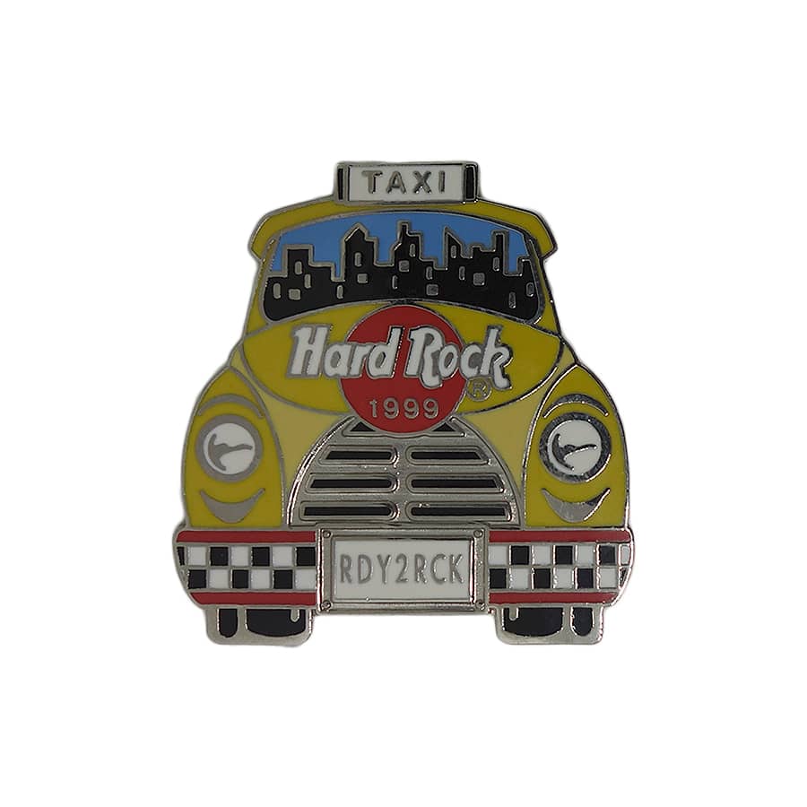 Hard Rock CAFE タクシー ピンズ ハードロックカフェ RDY2RCK 留め具付き