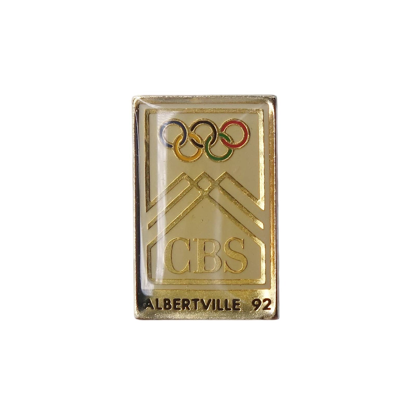 1992年 アルベールビル 冬季 オリンピック ピンズ 五輪 テレビ局CBS