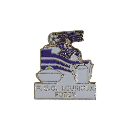 F.C.C. LOURIOUX FOECY ピンズ サッカー 留め具付き