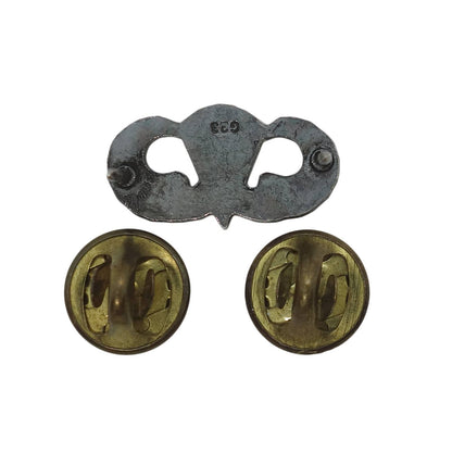 米軍 空挺章 Parachutist Badge ピンズ ミリタリー インシグニア 留め具付き